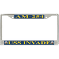 thumbnail image 1 of USS Invade AM-254 License Plate Frame, 1 of 1