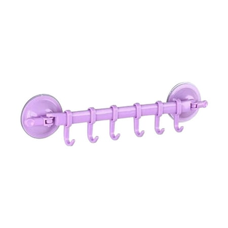 

〖TOTO〗Kitchen Storage Organization Hook 6 Nail- Strong Hook Hanger Hooks Viscose Hanging Kitchen Creative Wall Bathroom Household Hanger Seamless Hooks