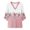 White-A, variant on Tqcoqu Women's Casual Loose Tunic Tops Blouses,V Neck 3/4 Sleeve Floral Print Fit Tops,White-A Women's S-XL