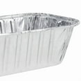 thumbnail image 6 of Disposable Aluminum Foil Loaf Pans, 1 lb Rectangular Baking Pans for Bread & Cakes, 25 Ct, 6 of 7