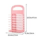 thumbnail image 3 of Cesta plegable para ropa sucia de pared | Organizador de plástico transpirable para baño y lavandería | Blanco o azul, 3 of 6