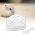 thumbnail image 4 of balikha 5x Hamster Sand Bathroom Hamster Sandbox Detachable with Sauna Room Sand Bath Box Bathtub for Pet Accessories Mice Dwarf Hamsters, 4 of 9