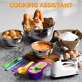 thumbnail image 4 of TINANA 7-Speed Electric Hand Mixer, 5 PCS Mixing Bowls Set,  Metal Nesting Storage Bowls for Kitchen, Size 7, 4, 3.5, 2.5, 2 QT, Great for Prep, Baking, Serving, 4 of 7