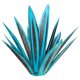 thumbnail image 1 of Hojas de agave DIY Metal Hierro Arte Planta Estatua Decoración para el hogar Adornos para jardín Patio Césped, Mar azul Jumpingount HA004436-04, 1 of 6