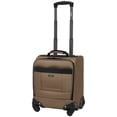 thumbnail image 2 of Luggage Wrangler 4-Wheel Spinner Mocha 17-Inch Underseat, 2 of 9