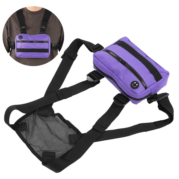 Bolsa de Pecho Deportiva de Tela Oxford Paquete de Entrenamiento Deportivo Impermeable Al Aire Libre con Correa de Hombro Ajustable para Correr Fitness ANGGREK Otros