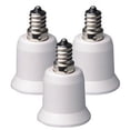 thumbnail image 2 of UDIYO Heat Resistant E12 to E26 / E27 Light Bulb Socket Adapter, 2 of 7