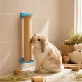 thumbnail image 5 of Cififendec Cage Mount Sisal Cat Scratching Post, 11.81"×2.36", Hanging Vertical Nail Trim Toy for Bunny Kitten Claw Sharpening Behavior Control, 5 of 5