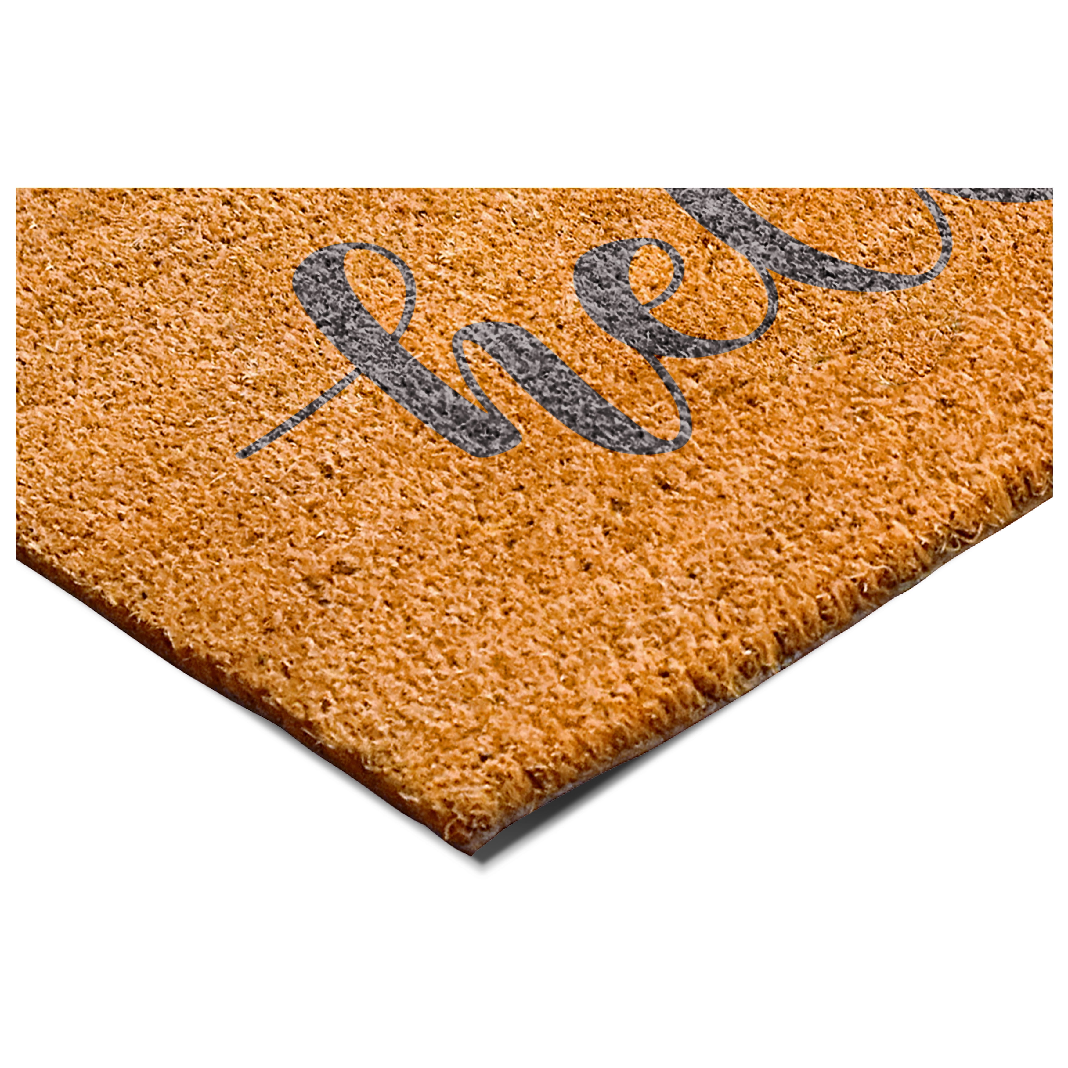 Calloway Mills 112082436 Grey Hello Script Doormat 24" x 36"