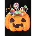 thumbnail image 5 of Wassery Infant Baby Halloween Costume 6M 12M 18M 24M Newborn Boys Girls Sweatshirt Romper Long Sleeve Pumpkin Lollipop Print Jumpsuits Toddler Fall Clothes, 5 of 7