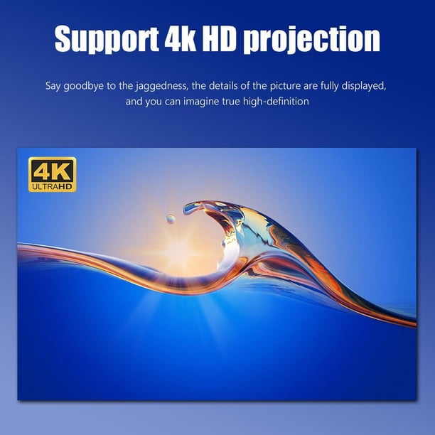 Cortina Pantalla 4K HD Anti cortina de proyección de luz para exteriores KTV Office 60 72 84 92 10 JShteea Nuevo