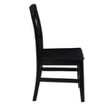 thumbnail image 4 of Linon Anna Collection Dining Chair, Antique Black, 17.75 inch Seat Height, 4 of 5