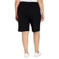 thumbnail image 2 of Alfred Dunner Womens Plus-Size Fitted Bermuda Short, 2 of 6