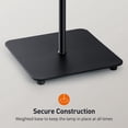 thumbnail image 3 of TaoTronics LED Floor Lamp, 4 Brightness Levels & 4 Colors Dimmable Floor Lamp Modern Standing Light Adjustable Gooseneck Task Lighting for Reading Living Room Bedroom Office Piano (Black), 3 of 8