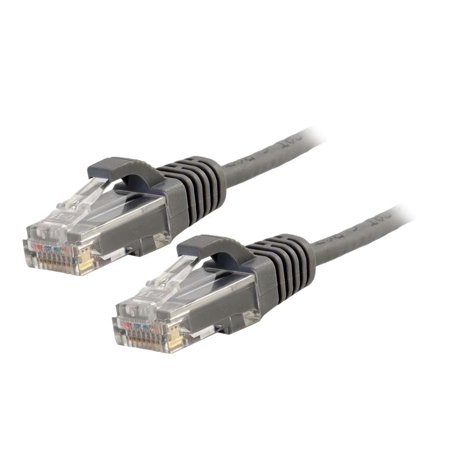 C2G 7ft Cat6 Ethernet Cable - Slim - Snagless Unshielded (UTP) - Gray - Patch cable - RJ-45 (M) to RJ-45 (M) - 7 ft - 0.1 in - UTP - CAT 6 - molded  snagless - gray price history on PriceWatchPro