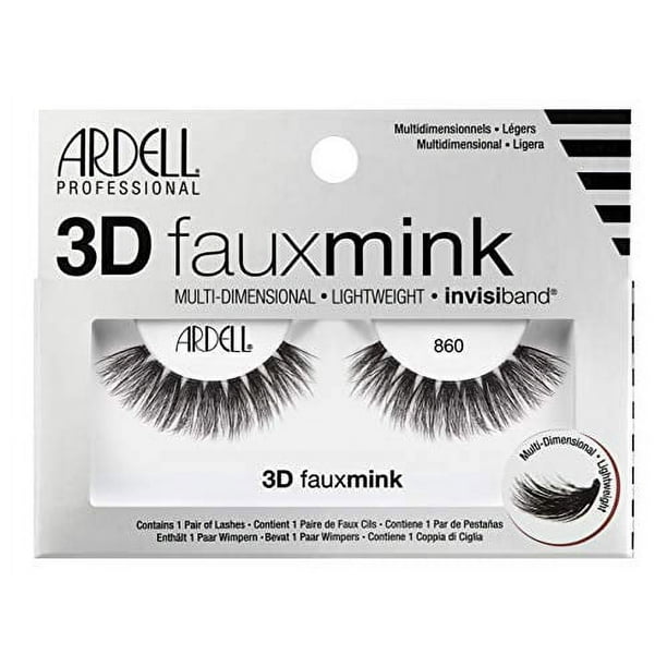 Pestañas postizas Ardell Professional 3D Faux Mink 860 4 pares