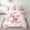 Light Pink White, variant on Cute Dog Comforter Set with Sheets Kawaii Puppy Pink Bowknots 7 Piece Bedding Set Twin Size Happy Valentine'S Day Bed in a Bag Super Soft Bedding Comforters Chird Bedroom Decor
