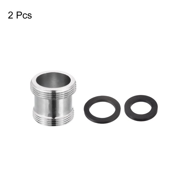 Grifo Adaptador, 2uds 20mm x 5mm Macho Rosca a 22 mmx5mm Macho