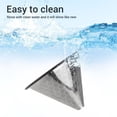 thumbnail image 3 of Pour Over Coffee Filter, Stainless Steel Metal Cone Coffee Filter 600 Ultra Fine Mesh Dual Layer Rubber Heat Insulation Loop  for Cafe, 3 of 7