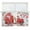 White, variant on Semi Sheer Window Curtains 63 Inches Long, Valentine's Day Rod Pocket Silky Chiffon Curtain Treatment Drapes for Kitchen, Living Room, Red Love Hearts Car Romantic Grey Wooden 52"x63", 2 Panels