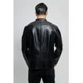 thumbnail image 7 of First Manufacturing WBM-2008VGL-S-BLK Oliver Vegan Faux Leather Jacket for Men, Black - Small, 7 of 7