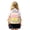 Purple, variant on Lightweight Color Contrast Mini Backpack with Bead Decor, Multi Compartment Portable Travel School Daily Shoulder Bag