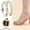 O, variant on Elastic High Heels Ankle Straps, Rhinestone Replacement Straps for Shoes, Anti-Slip Elastic Shoe Strap for Heels and Sandals