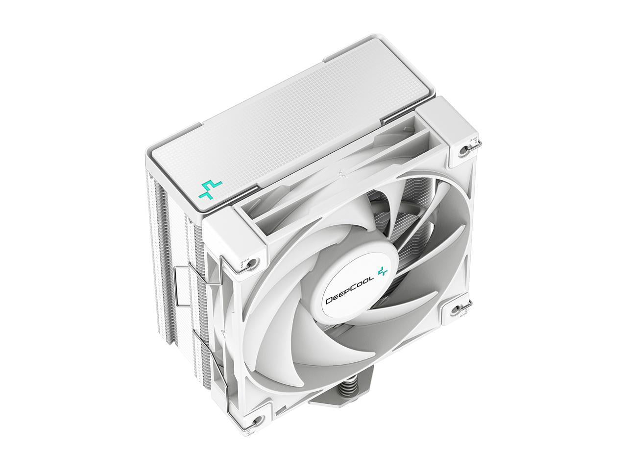 DeepCool AK400 WH White CPU Air Cooler 220w TDP Single-Tower 6mm x 4 Copper  Heatpipes All-White CPU Cooler with PWM 120mm FDB Fan 66.47 CFM Airflow