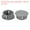 Dark Grey, variant on Uxcell Plastic Hole Plug, Flush Type Round Hole Plugs Cover Snap in Locking Hole Tube White 2"