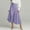 Purple, variant on BUIGTTKLOP Midi Skirts for Women High Waisted Asymmetrical A-Line Ruffle High Low Casual Summer Skirts