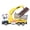 Yellow, variant on Nieyigj Logging Truck Toy 1:32 Scale Alloy Log Vehicle Model with Light and Sound Effects, Includes Log Accessory, Friction Powered Transport Car for Kids Boys Girls 6 Years and Up - Blue