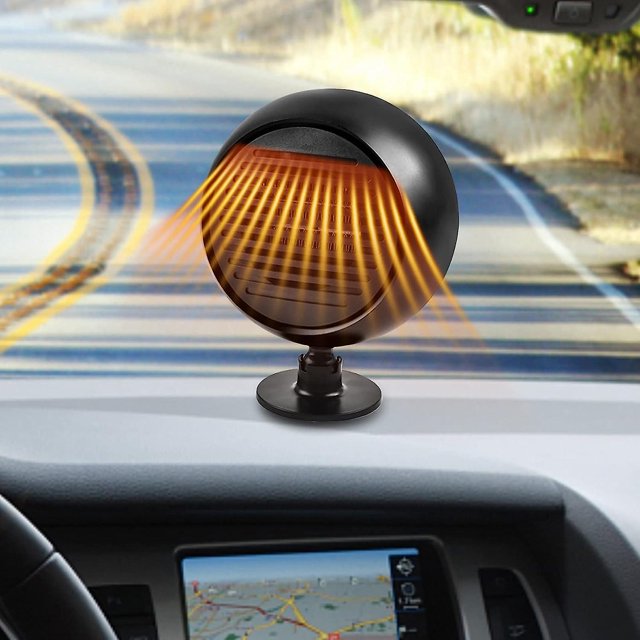 Calentador de automóvil YONGSHENG descongelador de parabrisas 2 en 1 360 grados