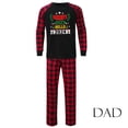 thumbnail image 4 of Penkiiy Christmas Pajamas for Family Matching Pjs Set, Red Plaid Reindeer Holiday Xmas Pajamas for Women Men Kids Red XL, 4 of 5