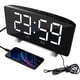 thumbnail image 1 of Despertador Digital, Despertadores Para Dormitorios Con Radio Fm, Alarmas Duales, Pantalla Led De 6', Puerto Usb Para Carga, 4 Brillos, 12/24h, Atenuación Automática, 1 of 5
