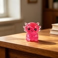thumbnail image 5 of Axolotl Squishy Stress Relief Ball Slow Rising, Cute Translucent Jelly Gel Animal Sensory Hand Grip Squeeze Relieve Pressure, Portable Desktop Decorative Accent for Adults Home Office, 5 of 5