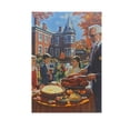 thumbnail image 2 of Thanksgiving School Dinner Garden Flag 12x18 inch Double Sided Outside Yard Decorations for Home Outdoor, 2 of 6