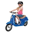 thumbnail image 2 of Razor Pocket Mod Electric Scooter w/ Storage, Age 8+, 15 Mph, 40-Min Run, 170lb Max, Blue, 2 of 11