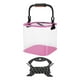 thumbnail image 2 of Cubo de pesca plegable con cuerda transparente, equipo de pesca ligero de EVA. Rosa 20 cm, 2 of 9