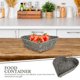 thumbnail image 4 of Heart Shape Fruit Plate Desktop Sundries Basket Household Refreshment Plate, 4 of 4