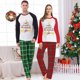 thumbnail image 2 of Pijama navideño a juego para pareja, conjunto de ropa de dormir verde, todo lo que quiero para Navidad, 2 of 4