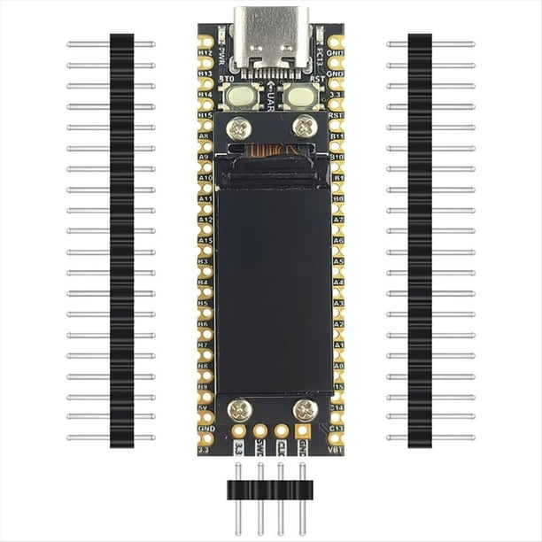 Placa de Desarrollo STM32F103C8T6 con Pantalla LCD TFT de 0,96 Pulgadas, Placa Base Mínima MCU Flash de 8 MB