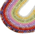 thumbnail image 2 of Nvzi 1 pieza de cuentas redondas de corte blanco de circón natural de 3 mm, accesorios para collares y pulseras hechos a mano, cuentas sueltas, 2 of 5
