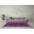 thumbnail image 3 of Ahgly Company Indoor Rectangle Persian Purple Traditional Area Rugs, 4' x 6', 3 of 4