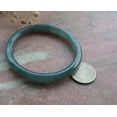 thumbnail image 6 of Certified Icy Green Burma 100% Natural A JADE Jadeite Circle Bangle Bracelet 59 mm 675153 TN, 6 of 8