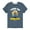 HEATHER BLUE, variant on Minions - Living The Good Life - Toddler & Youth Short Sleeve Graphic T-Shirt