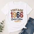 thumbnail image 6 of Vintage 1966 Limited Edition Graphic T-Shirt, Unisex Classic Fit Cotton Tee, 6 of 9