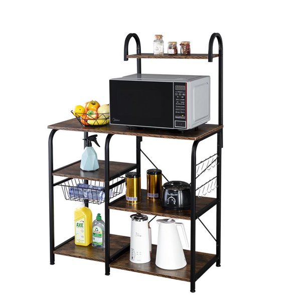 Zimtown Kitchen Island Rack 4Tier Multipurpose Organizer Workstation