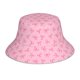 thumbnail image 1 of Fotbe Pink Bows Sombrero Tipo Pescador con Estampado – Sombrero de Sol de Algodón de Moda para Playa, Golf, Pesca, 1 of 6