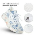 thumbnail image 3 of Chinoiserie Toile Blue Flowers And Birds Walking Shoes for Men Woman Lightweight Tennis Fashion Elastic Sports Shoes Cushion Basketball Shoes, 3 of 7