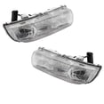 thumbnail image 2 of For 96-99 Saturn S-Series 4-Door Headlight Headlamp Head Light w/Bulb PAIR SET, 2 of 5
